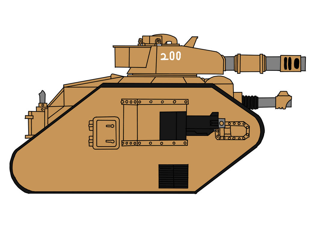 Death Korp of Krieg Leman Russ tank by Blairscartoons on DeviantArt