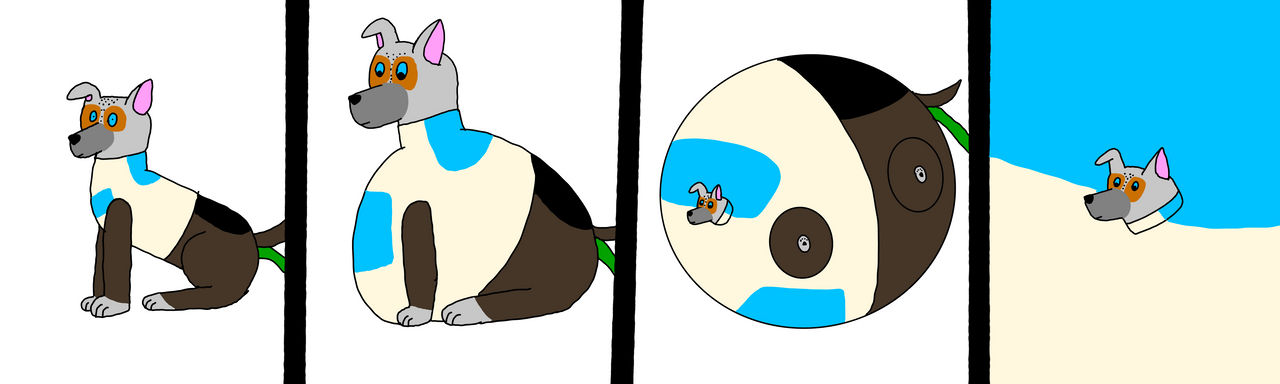 Bush Dog Inflatie Perrito inflation comic by Blairscartoons on DeviantArt