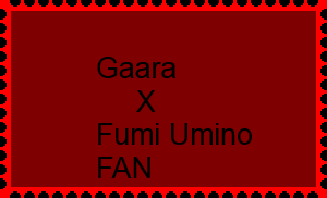 Gaara x Fumi Stamp