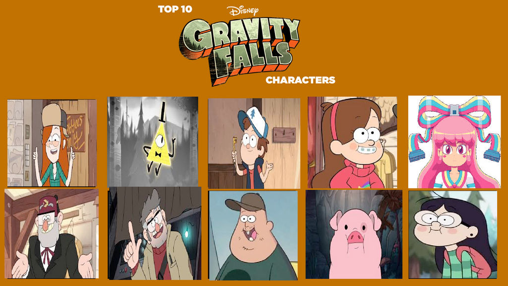 My Top 10 Favorite Gravity Falls Characters by SmoothCriminalGirl16 on ...