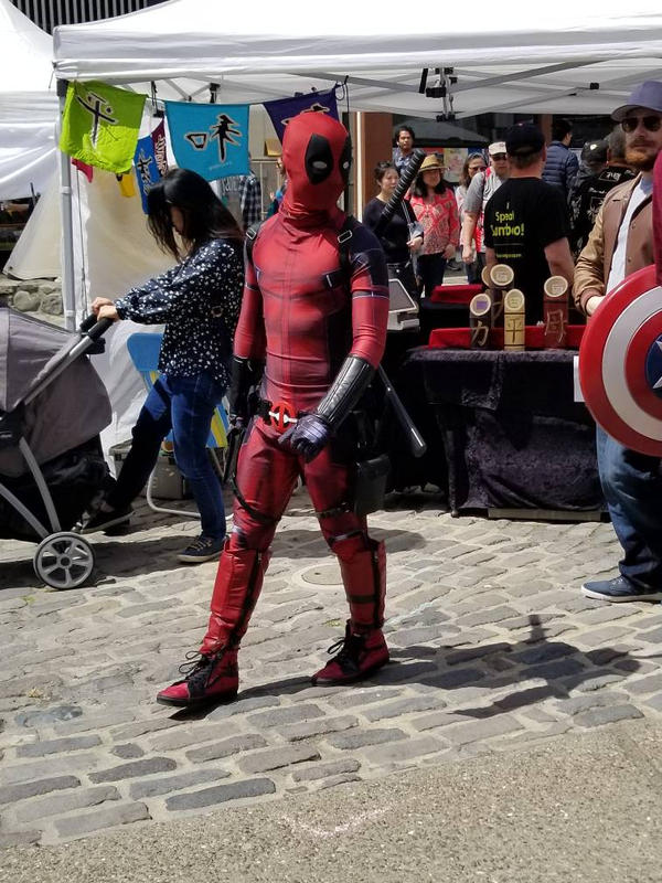 Cosplaying Deadpool Deadpool Cosplayer by SmoothCriminalGirl16 on DeviantArt