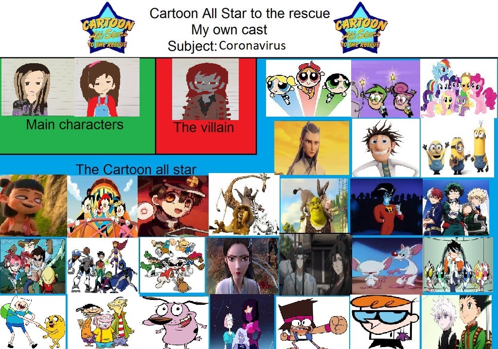 Cartoon All Stars To The Rescue: My Version by SmoothCriminalGirl16 on  DeviantArt