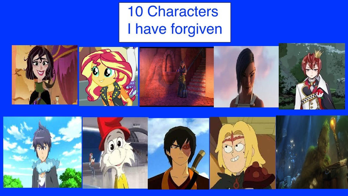 10 Forgiven Characters I Have Forgiven by SmoothCriminalGirl16 on ...