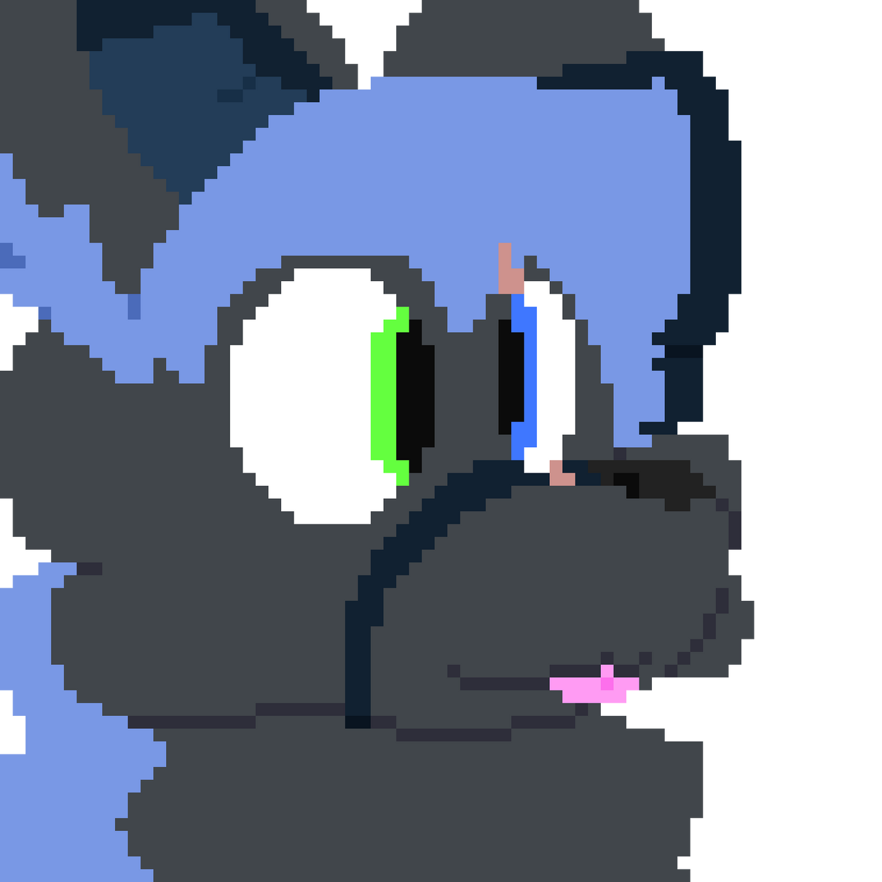 Blue Razz Pfp Blu PFP (Commission) by SkyeonTheDragon on DeviantArt