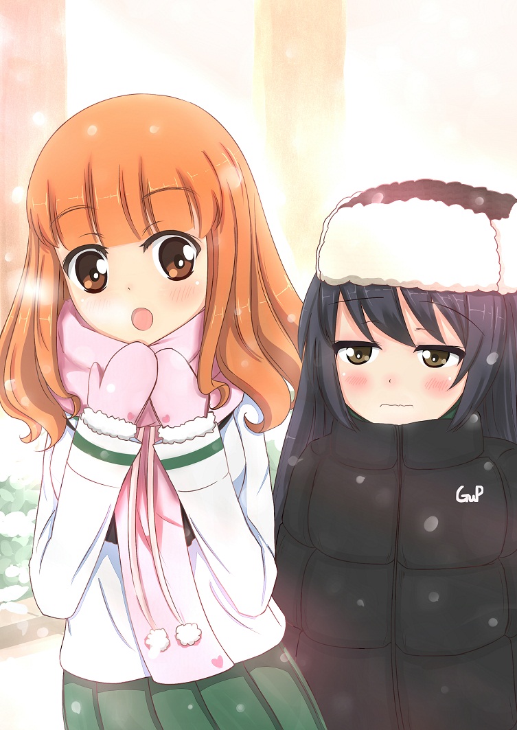 Childhood friend and the winter day