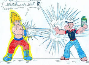 Goku vs popye
