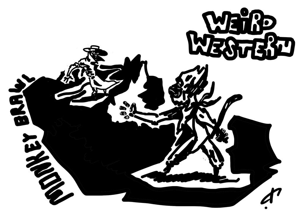 Monkey Brawl by BubbleGob on DeviantArt