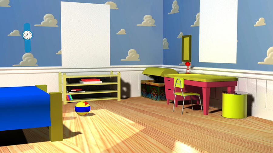 Toy story - Andy's Room by alexdarkred on DeviantArt