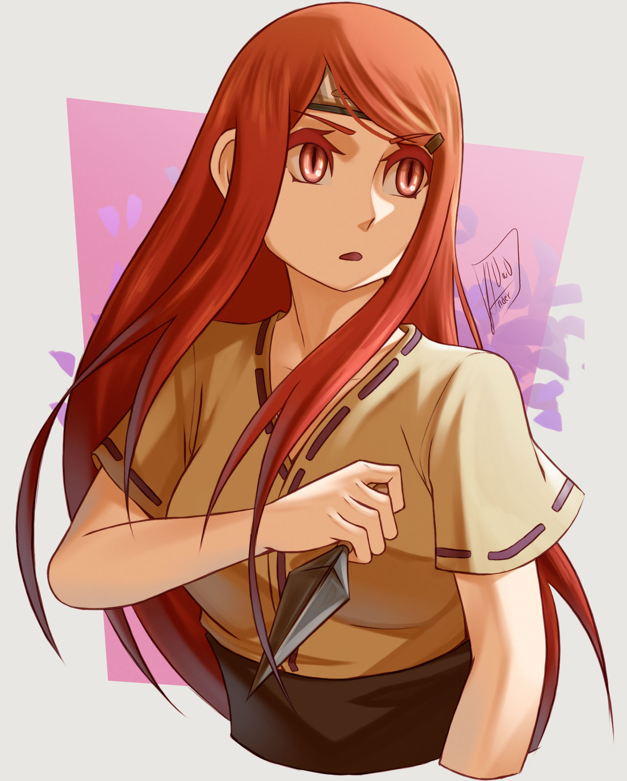 Kushina Uzumaki By Ander0w0 On DeviantArt kushina-uzumaki-by-ander0w0-on-deviantart