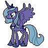 Pixel Luna