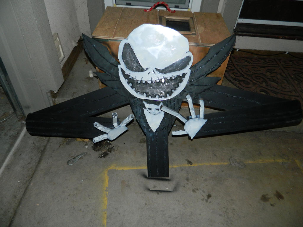 Jack Skellington painted