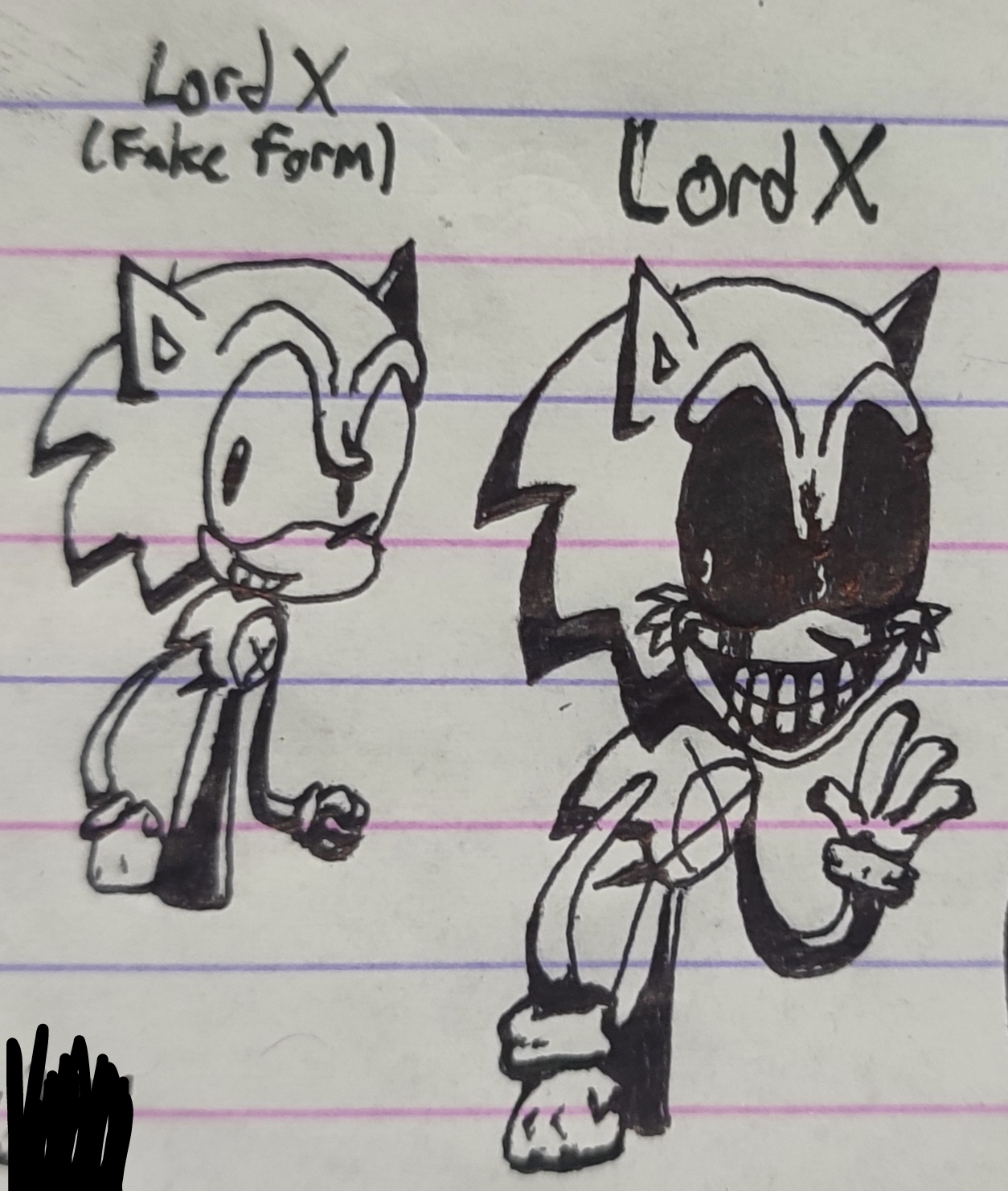 FNF Old Lord X by GardePickle on DeviantArt