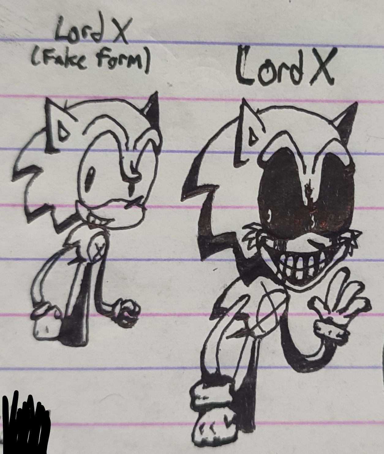 Lord X Sonic by ichimoral on DeviantArt