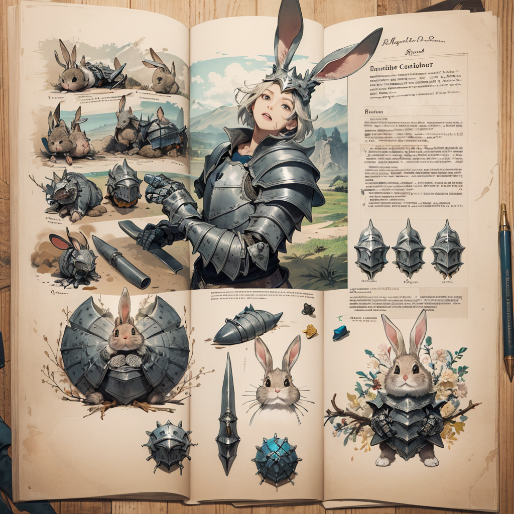 Armored Rabbit by rurimari5 on DeviantArt