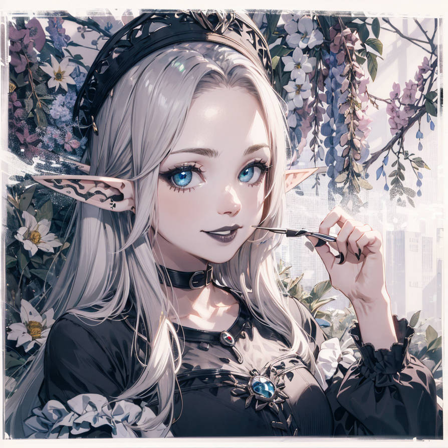 Goethic Elf Goth Elf #4 by rurimari5 on DeviantArt