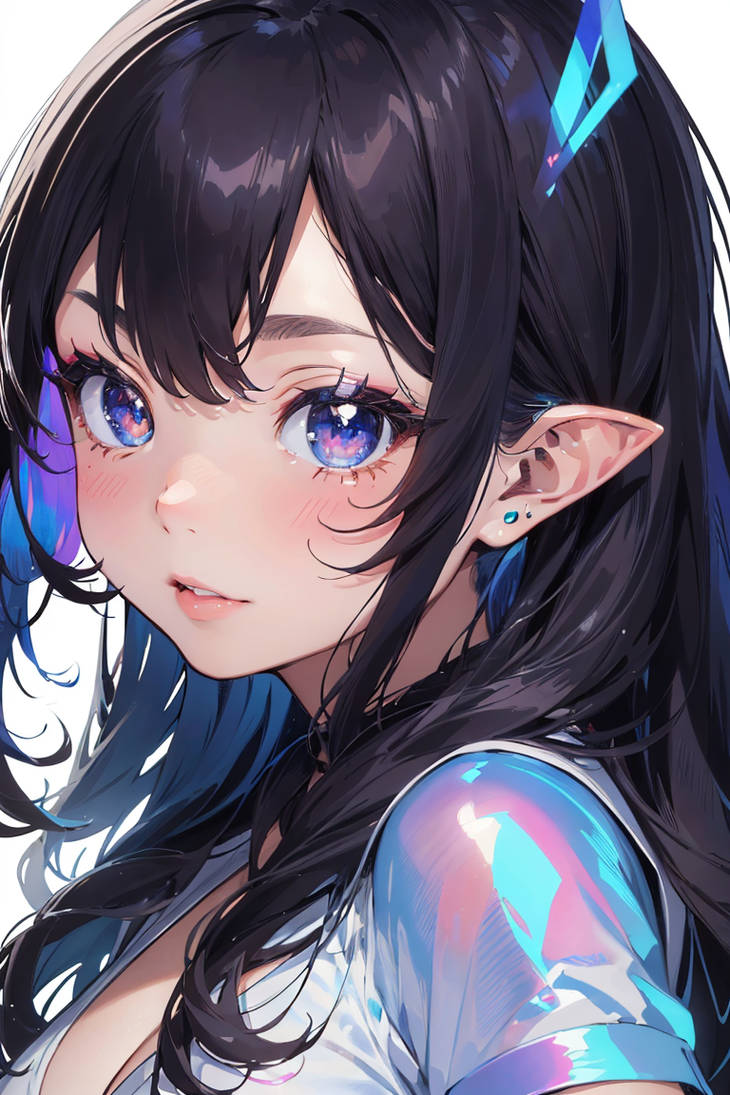 Elixir Elf Digital Elf #14 by rurimari5 on DeviantArt