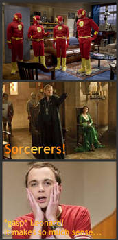 Sheldon's views on Sorcery...