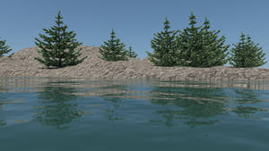 3D Lake Environment 2