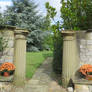 Stone Pillar Pathway