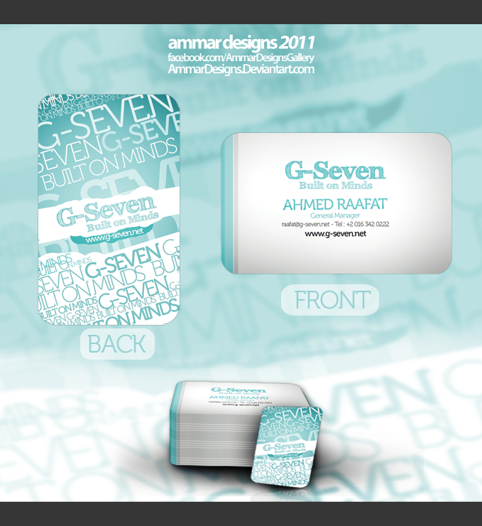 G-seven Business Cards