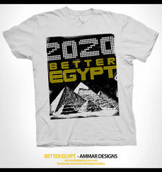 Better Egypt T-shirt Design