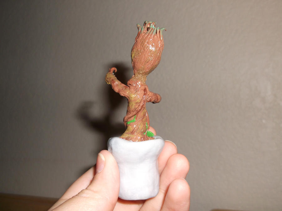 Baby Groot (Back) by mira-shiki on DeviantArt