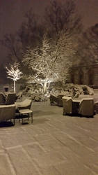 Back lit Patio