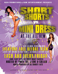Short Shorts vs. Mini Dress
