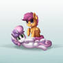 Scoots and Sweetie Belle