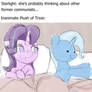 starlight and trixie in bed together