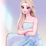 Blue Dress Elsa