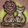 Cave Paint Family NOW PAINT FRIENDLY {F2U/BASE}