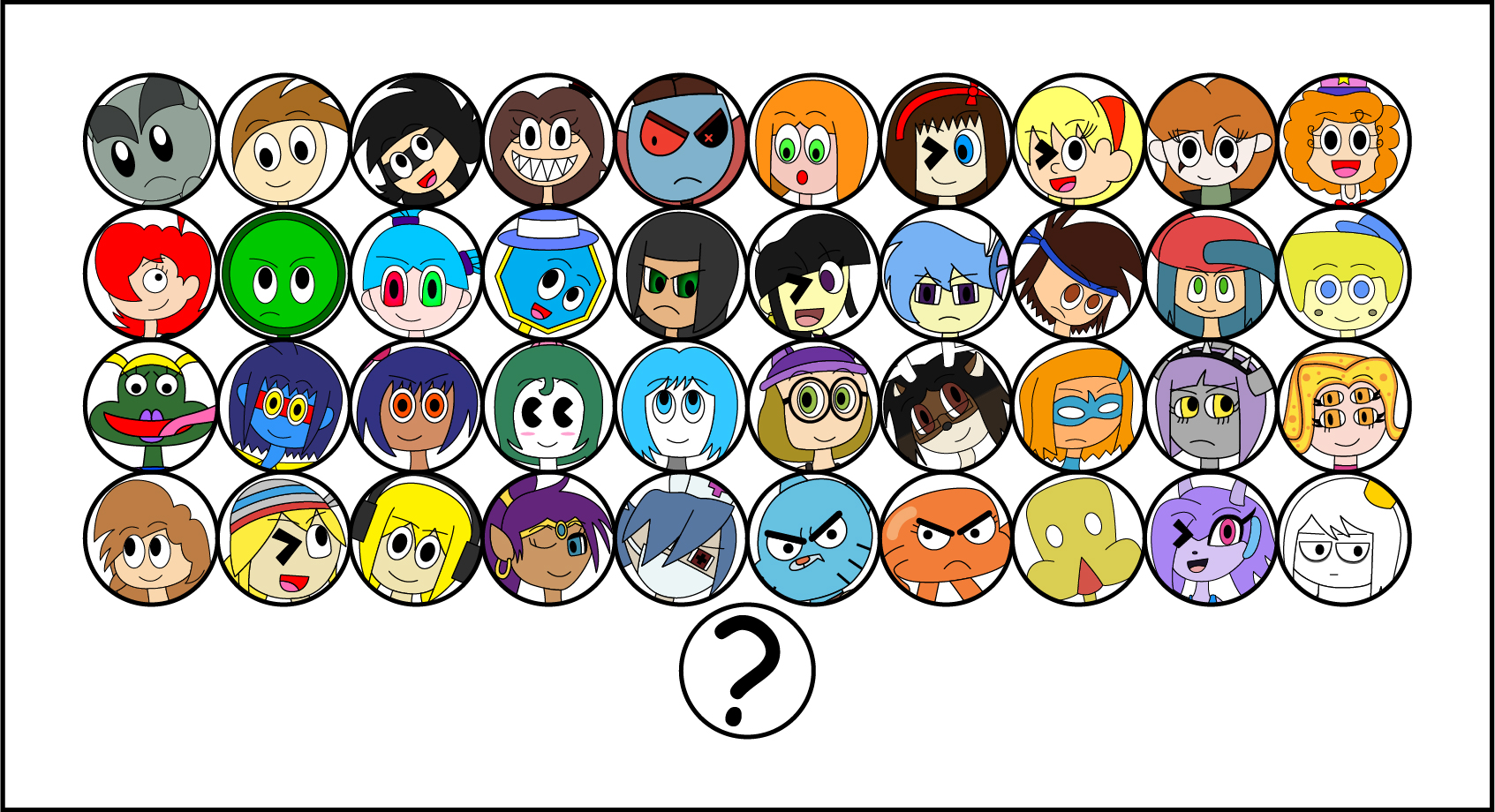 Cartoon Fighters Deviantart Roster Deviantart Fighters Character Roster by Gamemaster24681012 on DeviantArt