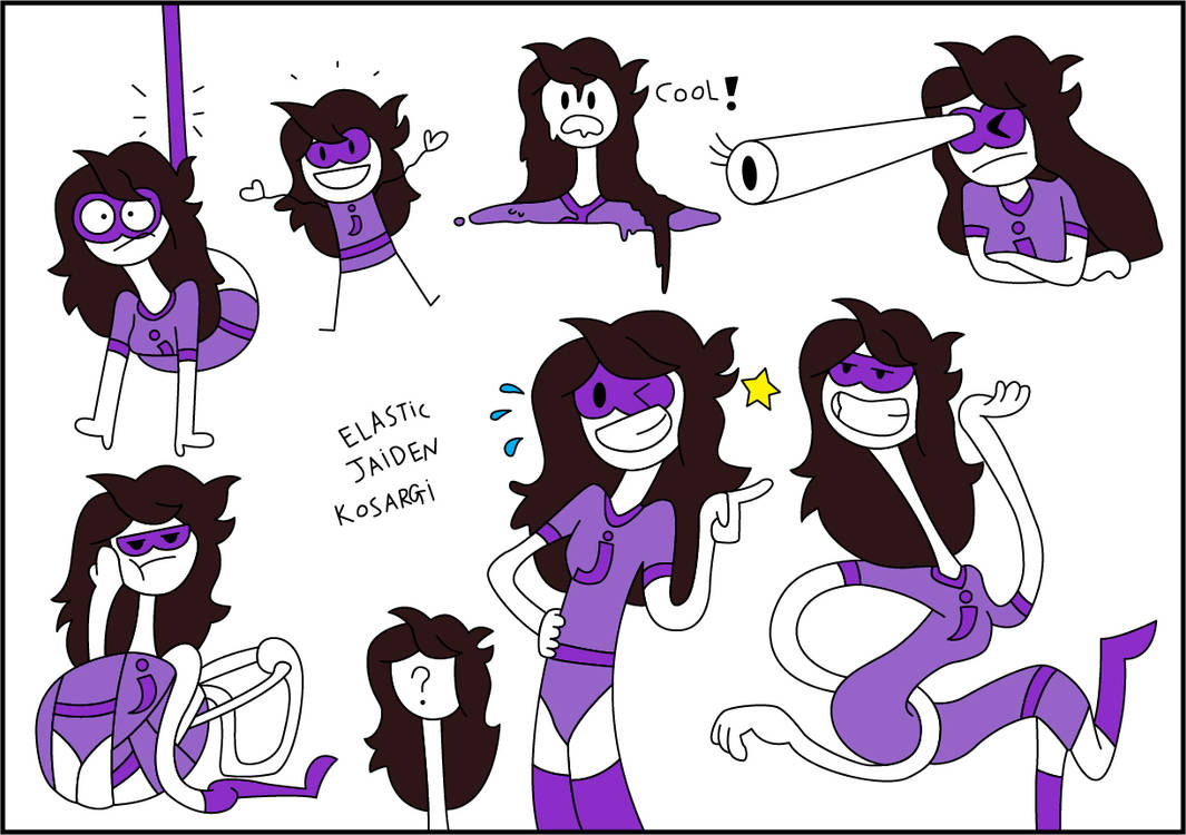Elastic Jaiden (Colored Version) by Gamemaster24681012 on DeviantArt