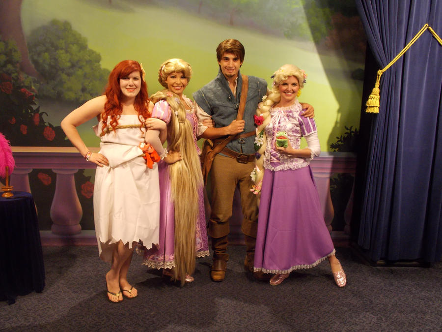 Rapunzel Cosplay at Disney World by caleigh