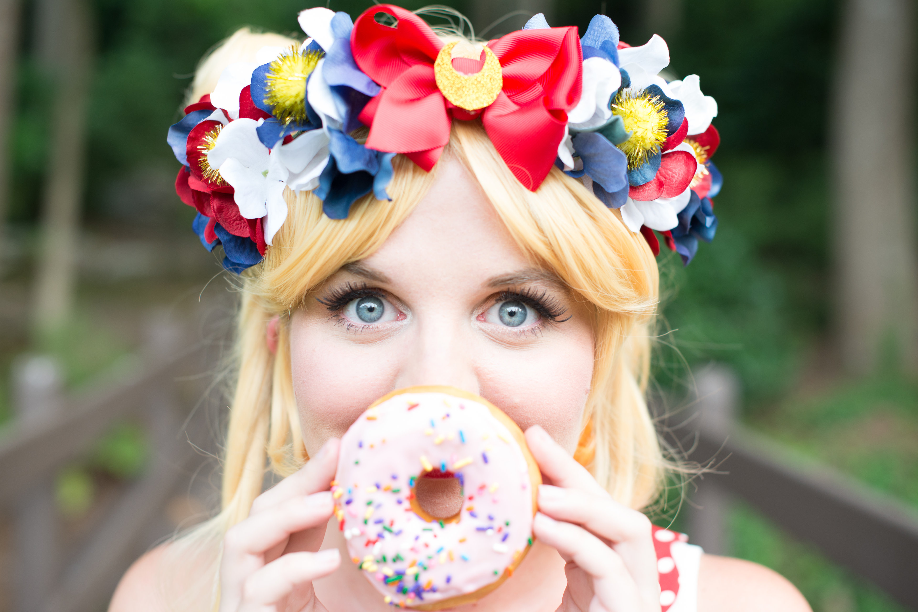 Eating Donuts by Daylight by caleigh