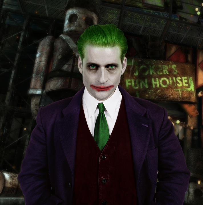 Crispin Glover as The Joker by malphator on DeviantArt