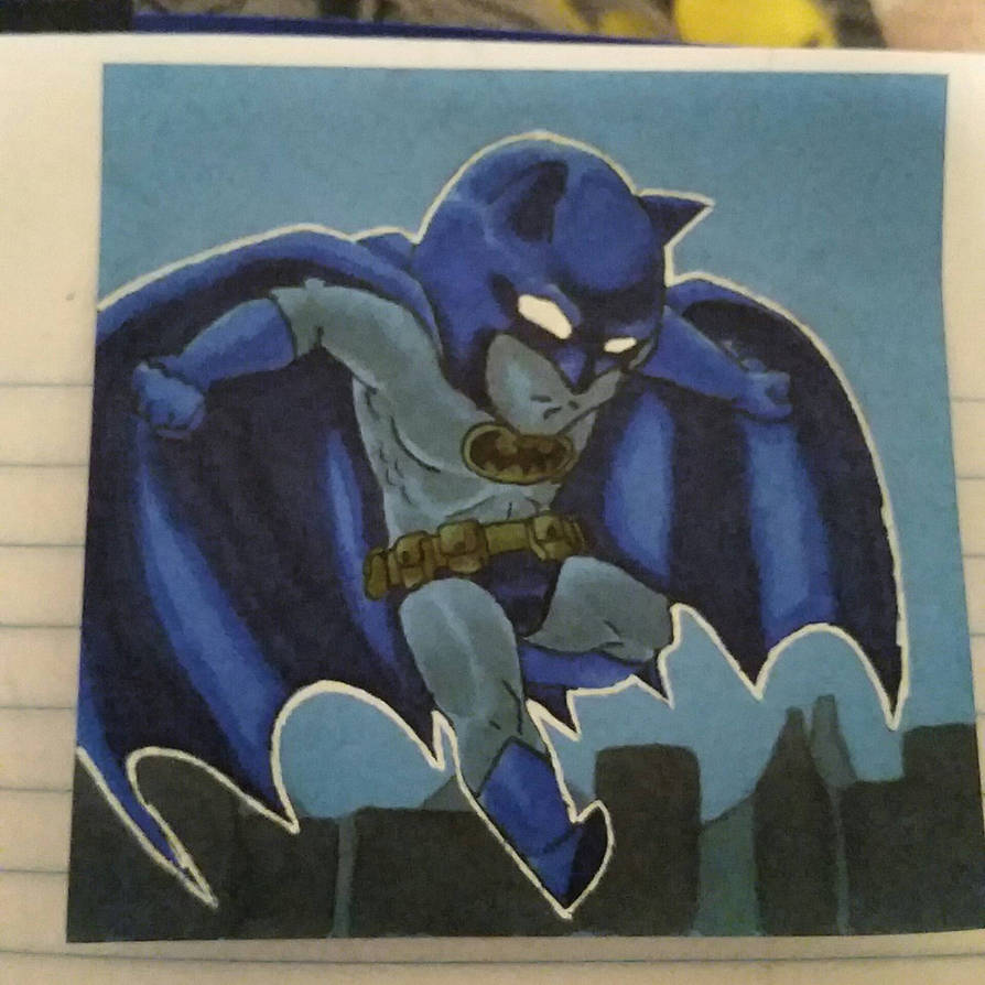 Batman Post-it Note by shyninjaneko on DeviantArt