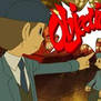 Prof Layton and Phoenix Wright