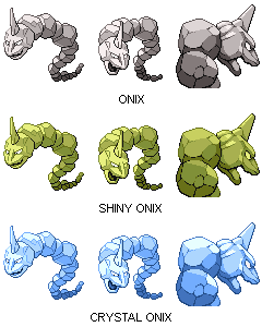 Pokemon Crystal Onix 38