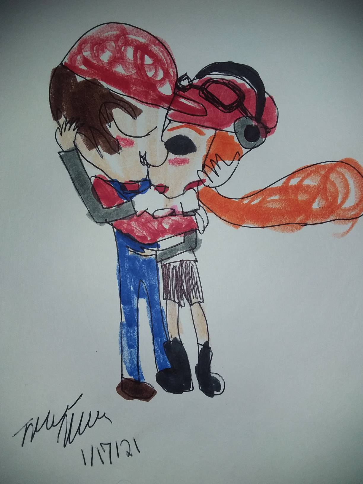 mario x inkling meggy by KawaiiJosie on DeviantArt