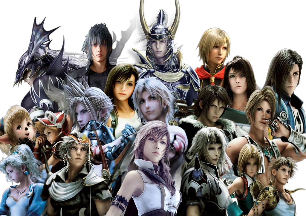 Final Fantasy Heroes By Redchampiontrainer01 On Deviantart