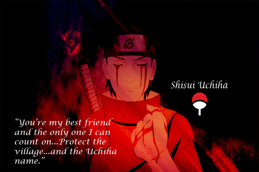 My second digital drawing ever: Shisui Uchiha! Such an underrated
