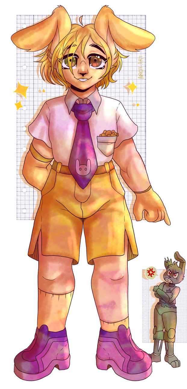 Invincible Spring Bonnie Spring Bonnie //REDRAW by Brot-Dae on DeviantArt
