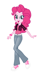 Pinkie Pie as Courtney by WaveBreeze234