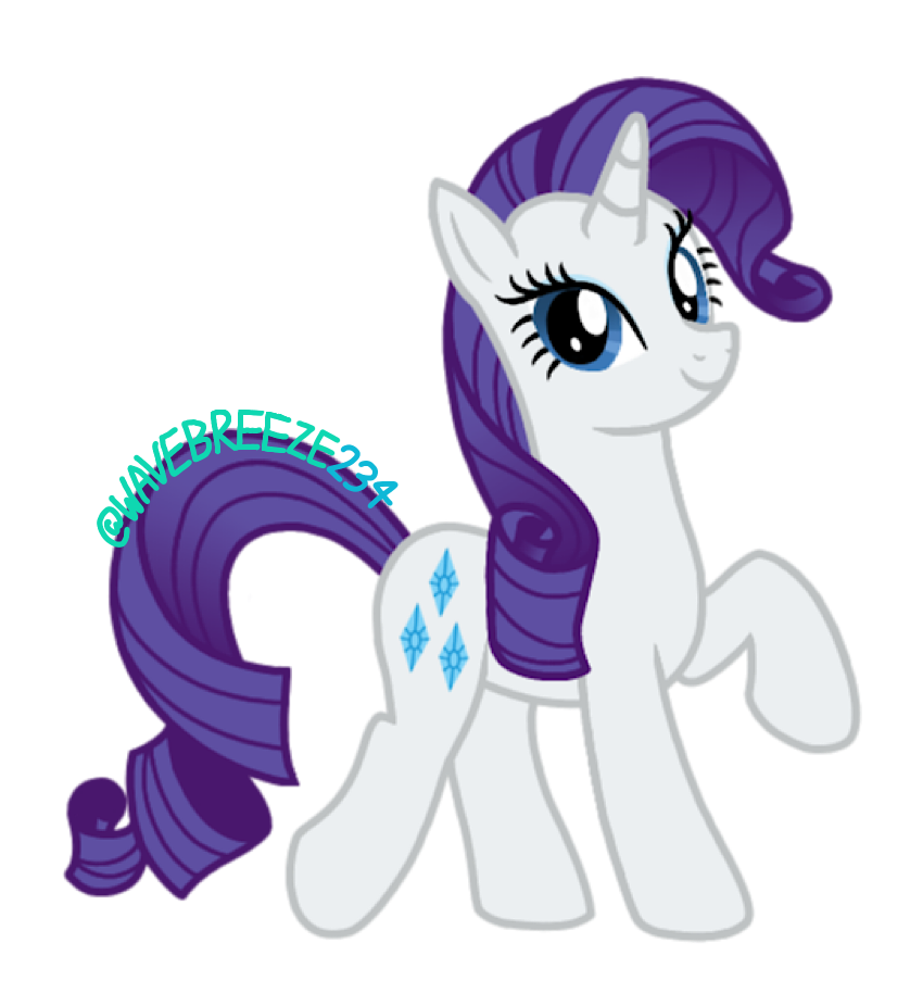 MLP - Rarity by WaveBreeze234 on DeviantArt