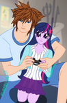 Sora and Princess Twilight Sparkle - Gameplay by WaveBreeze234