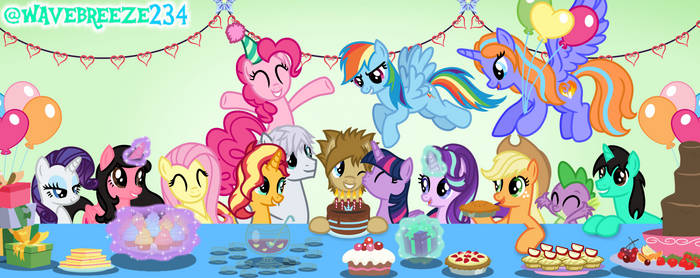 KH x MLP - Sora's Birthday by WaveBreeze234