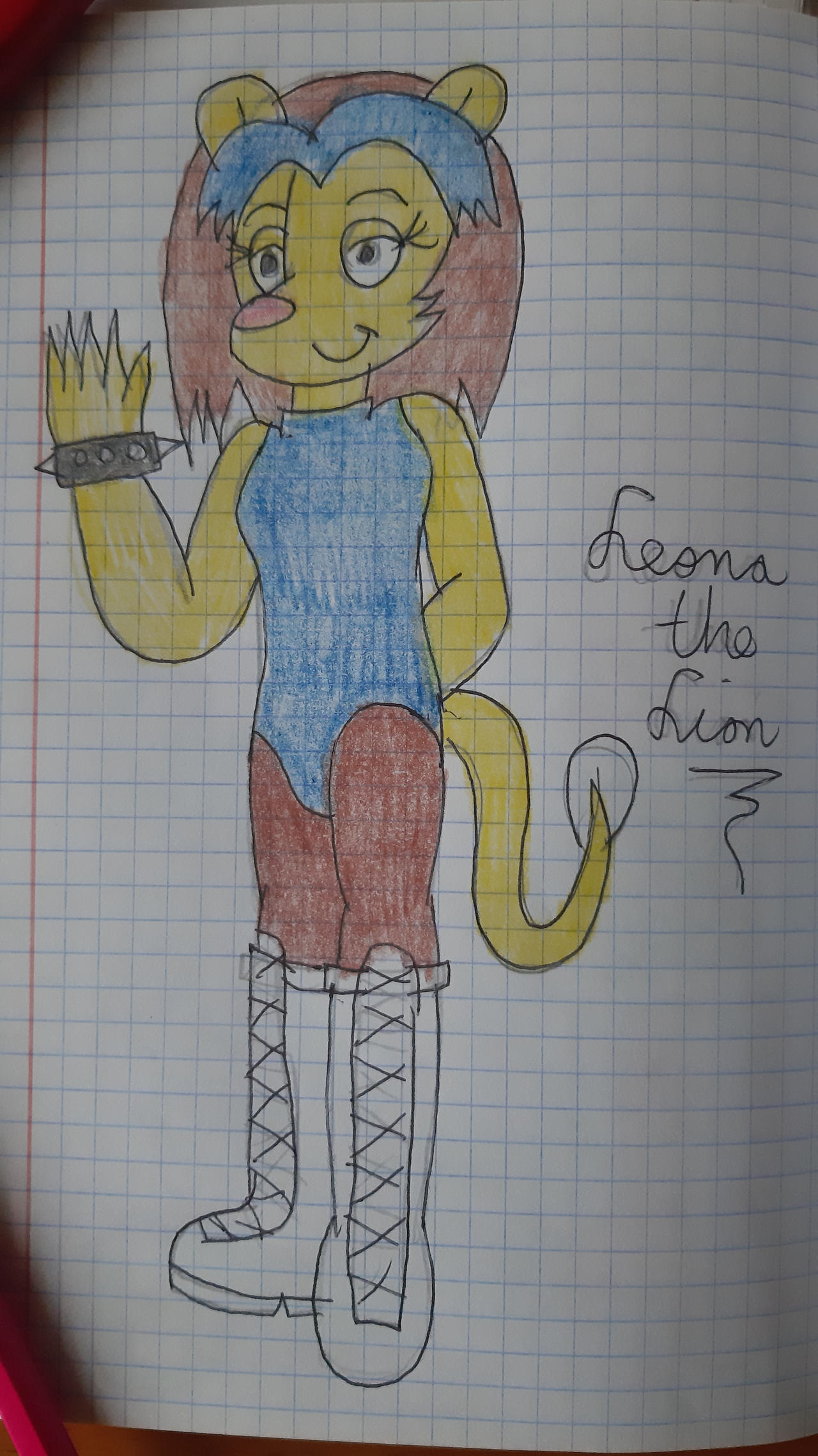 Leona jump kick by toonguy2000 on DeviantArt