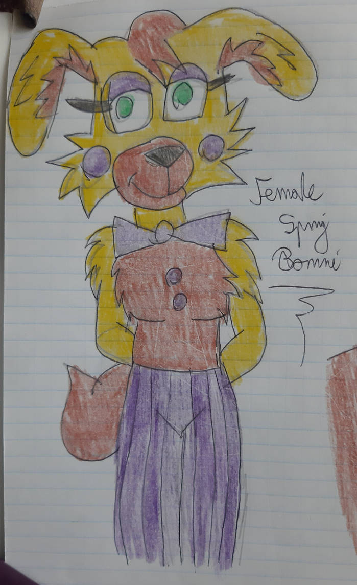 Female Springbonnie by AdrianBocek on DeviantArt